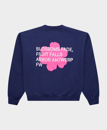 SWEAT HOMME BLOSSOMS BLEU BLEU