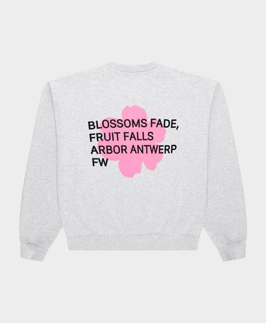SWEAT HOMME PINK BLOSSOMS GRIS GRIS