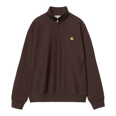 SWEAT HOMME AMER SCRIPT MARRON MARRON