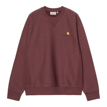 SWEAT HOMME AMERICAN SCRIPT BORDEAUX BORDEAUX