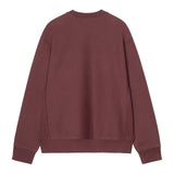 SWEAT HOMME AMERICAN SCRIPT BORDEAUX BORDEAUX