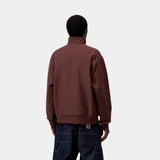 SWEAT HOMME AMERICAN SCRIPT BORDEAUX BORDEAUX