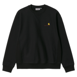 SWEAT HOMME AMERICAN SCRIPT NOIR NOIR
