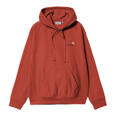 SWEAT HOMME AMERICAN SCRIPT ROUGE ROUGE