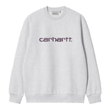 SWEAT HOMME CARHARTT GRIS CLAIR GRIS CLAIR