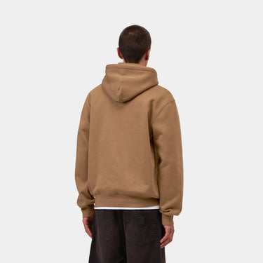 SWEAT HOMME CARHARTT MARRON MARRON