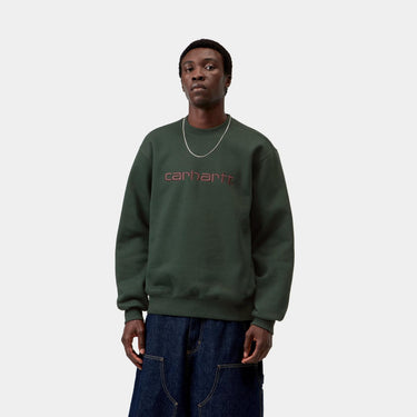 SWEAT HOMME CARHARTT VERT VERT