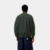 SWEAT HOMME CARHARTT VERT VERT