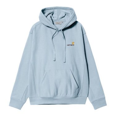 SWEAT HOMME HOODED AMERICAN SCRIPT CIEL CIEL