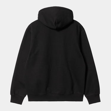 SWEAT HOMME HOODED CARHARTT NOIR NOIR