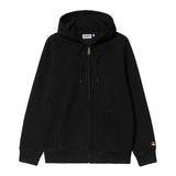SWEAT HOMME HOODED CHASE NOIR NOIR
