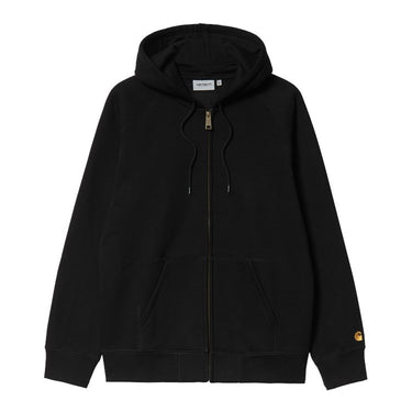 SWEAT HOMME HOODED CHASE NOIR NOIR