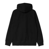 SWEAT HOMME HOODED CHASE NOIR NOIR