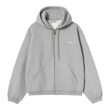 SWEAT HOMME HOODED EBBERT GRIS CHINE GRIS CHINE