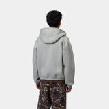 SWEAT HOMME HOODED EBBERT GRIS CHINE GRIS CHINE