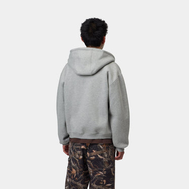 SWEAT HOMME HOODED EBBERT GRIS CHINE GRIS CHINE