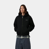 SWEAT HOMME HOODED EBBERT NOIR NOIR
