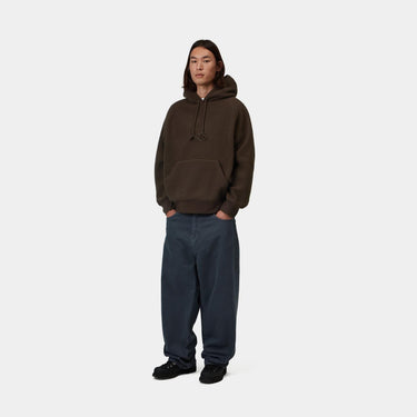 SWEAT HOMME LIMN C FLEECE MARRON MARRON