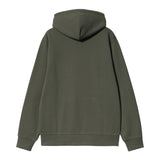 SWEAT HOMME SCRIPT EMBROIDERY KAKI KAKI
