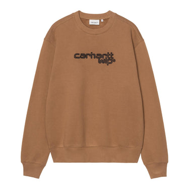 SWEAT HOMME WIRELESS MARRON MARRON