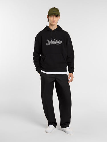 SWEAT HOMME LOOSE WAVE NOIR NOIR