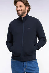 SWEAT HOMME ZIPPÉ MARINE MARINE