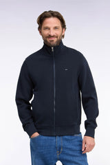 SWEAT HOMME ZIPPÉ MARINE MARINE