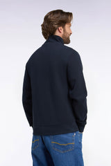 SWEAT HOMME ZIPPÉ MARINE MARINE