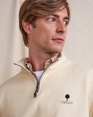 SWEAT HOMME AMBOISE ECRU ECRU