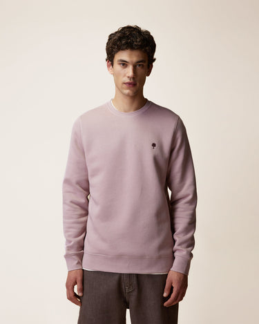 SWEAT HOMME DONZY KNIT MAUVE MAUVE