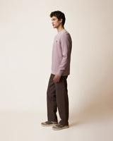 SWEAT HOMME DONZY KNIT MAUVE MAUVE