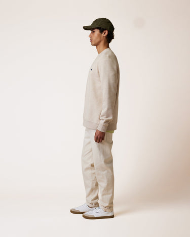 SWEAT HOMME DONZY KNIT SABLE CHINE SABLE CHINE