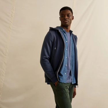 SWEAT HOMME MESNIL MARINE MARINE