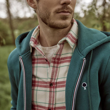 SWEAT HOMME MESNIL VERT VERT