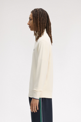 SWEAT HOMME HALF ZIP ECRU 94B ECRU 94B
