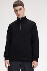 SWEAT HOMME HALF ZIP MARINE 75C MARINE 75C