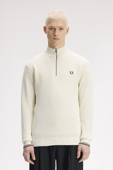 SWEAT HOMME WAFFLE STITCH ÉCRU 170 ÉCRU 170