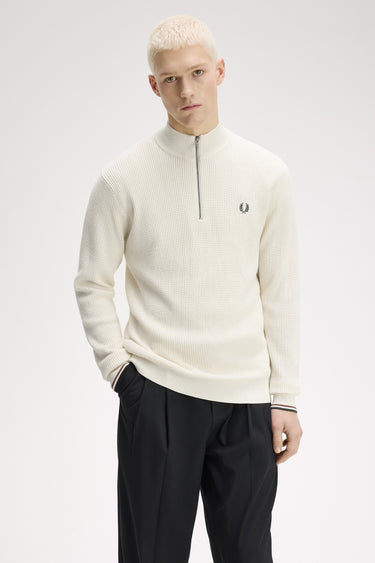 SWEAT HOMME WAFFLE STITCH ÉCRU 170 ÉCRU 170