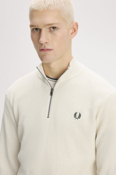SWEAT HOMME WAFFLE STITCH ÉCRU 170 ÉCRU 170