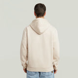 SWEAT HOMME PREMIUM CORE HDD ZIP SW L/S BLANC BLANC