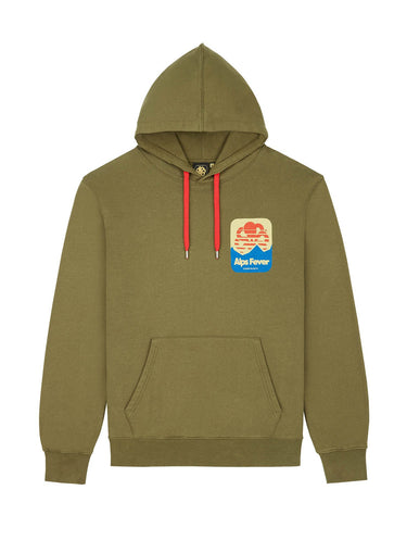 SWEAT HOMME ALPS FEVER IVY GRN VERT VERT