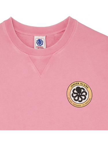 SWEAT HOMME GUSTAVO CLASSIC AUTHENTIC ROSE ROSE