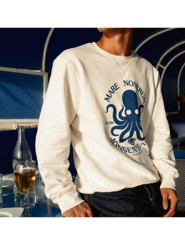 SWEAT HOMME GUSTAVO COCONUT COCONUT