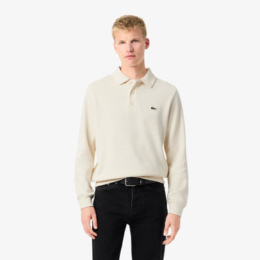 SWEAT HOMME COL POLO ECRU ECRU