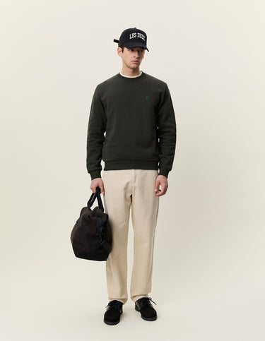 SWEAT HOMME CORE SEASONAL VERT VERT