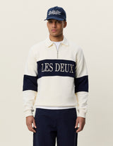 SWEAT HOMME ZIPPER RUGBY IVOIRE IVOIRE