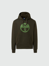 SWEAT HOMME VERT FONCE VERT FONCE