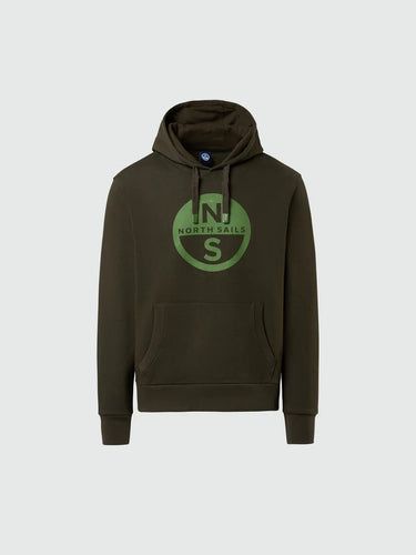 SWEAT HOMME VERT FONCE VERT FONCE