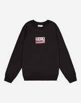 SWEAT HOMME SEASCAPE NOIR NOIR