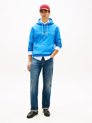 SWEAT HOMME LOGO HOODY BLUE ORBIT BLUE ORBIT